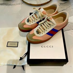 Like new Gucci sneakers. Worn twice